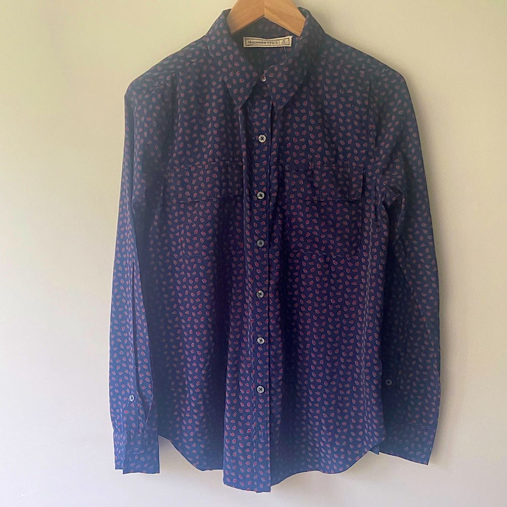 Abercrombie & Fitch Paisley Printed Shirt